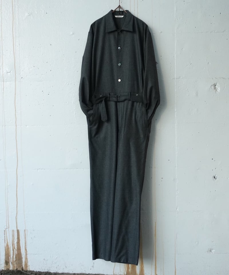 AURALEE(MENS) / SUPER LIGHT WOOL JUMPSUIT | Bur