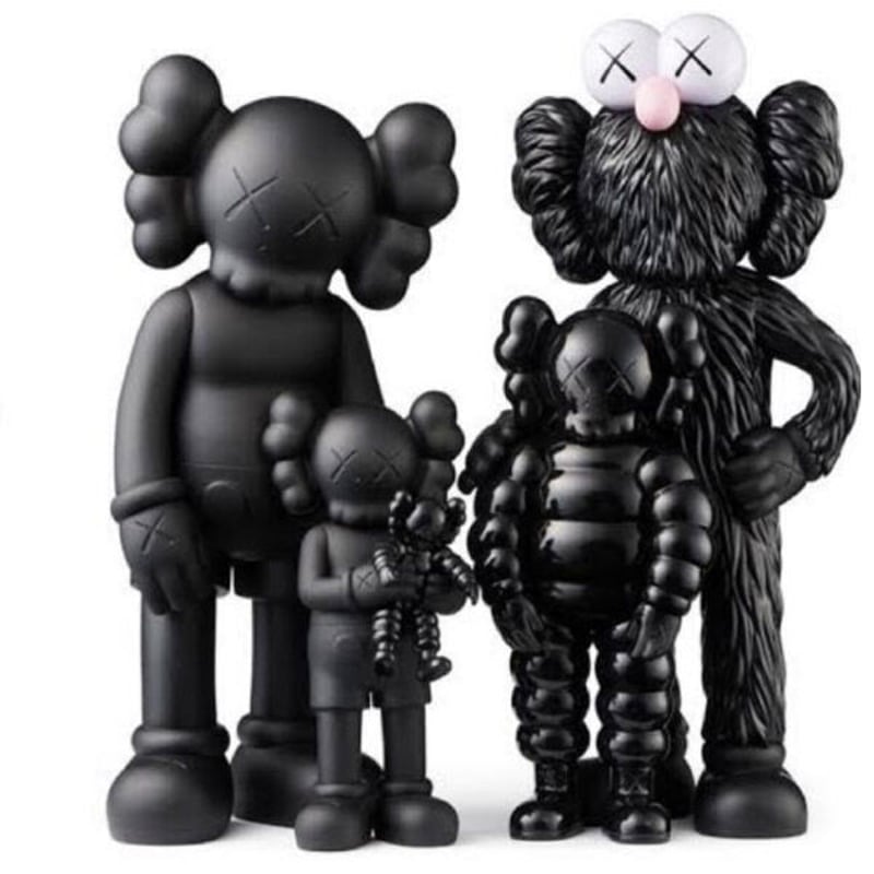 KAWS「KAWS FAMILY(BRACK)」フィギュア | BISENDO art gal