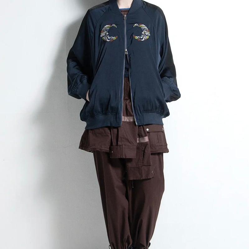 AULAAILA（アウラアイラ） リバーシブルスカジャン | ZAZABYS