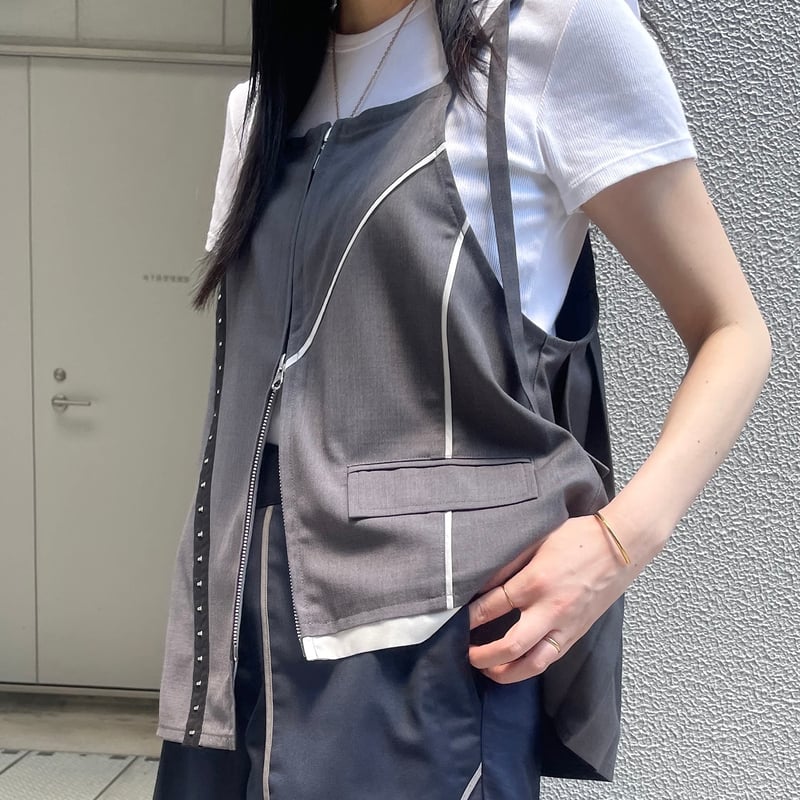 AULAAILA（アウラアイラ）バックプリーツキャミソールTOPS | ZAZABYS