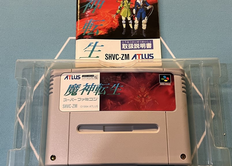 スーパーファミコン】魔神転生（中古ゲームソフト 箱説付） | QTGGAMESTORE