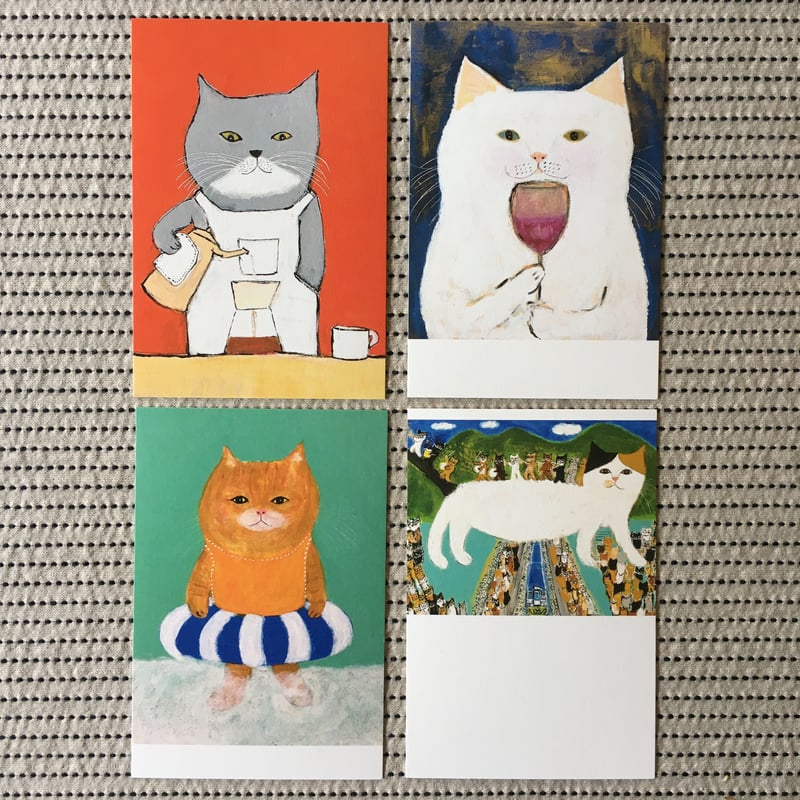 PEPE SHIMADA ポストカードセットC | 黄色い鳥器店