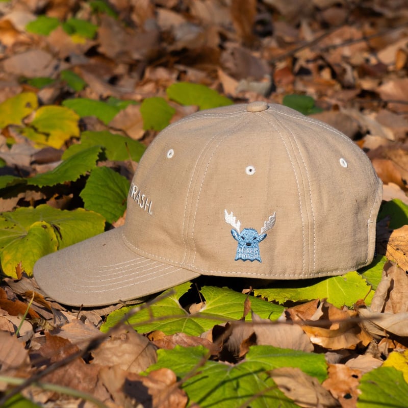 HIKER TRASH ハイカートラッシュ キャップ　熊　Bear　ベージュ HIKER TRASH | ハイカートラッシュ> TEAM HIKER TRASH CAP【