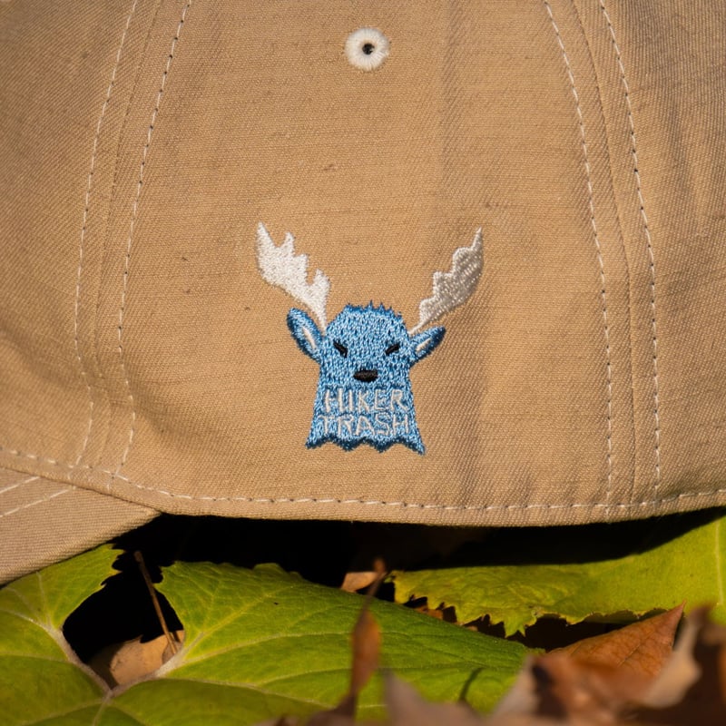 HIKER TRASH ハイカートラッシュ キャップ　熊　Bear　ベージュ HIKER TRASH | ハイカートラッシュ> TEAM HIKER TRASH CAP【