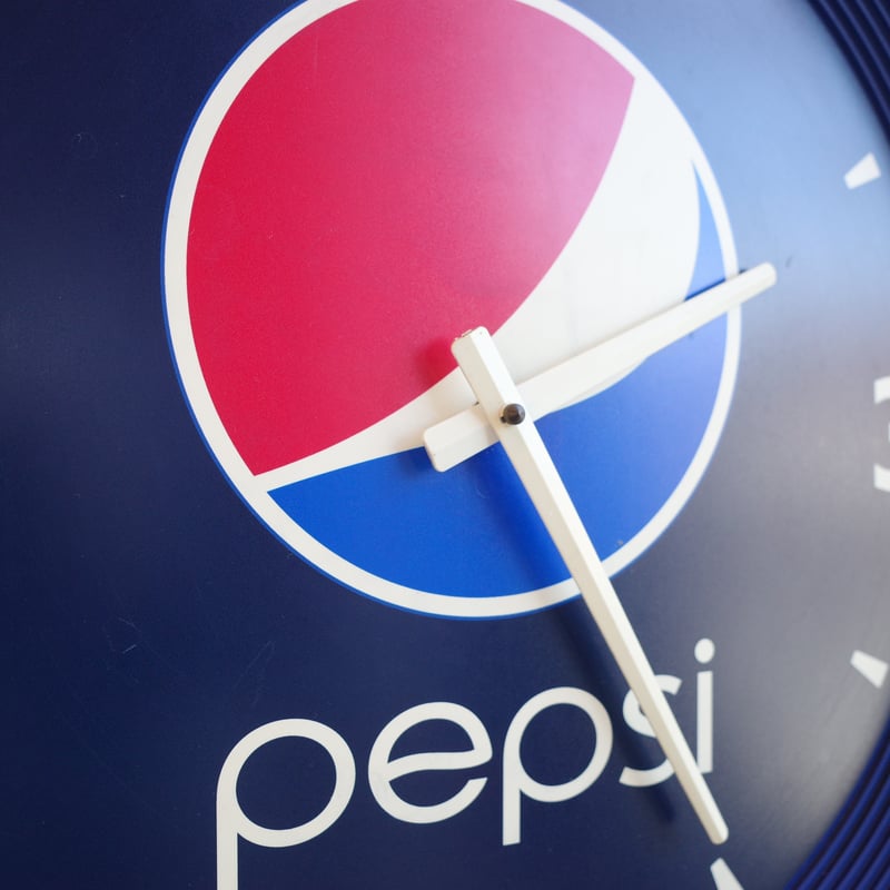 ビンテージ PEPSI ペプシ 壁掛け時計 IMPACT アメリカ製 インテリア