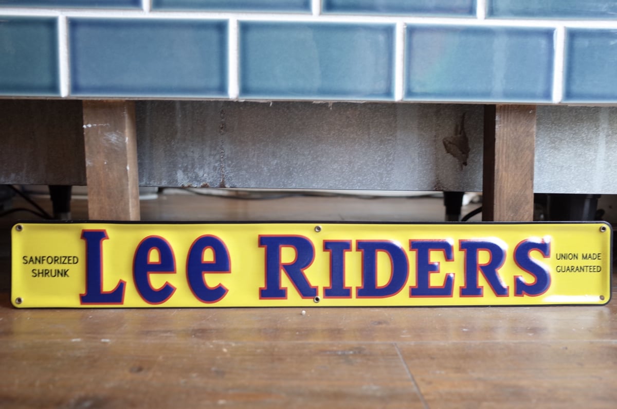 Lee RIDERS リー ライダース 看板 | Collection Market