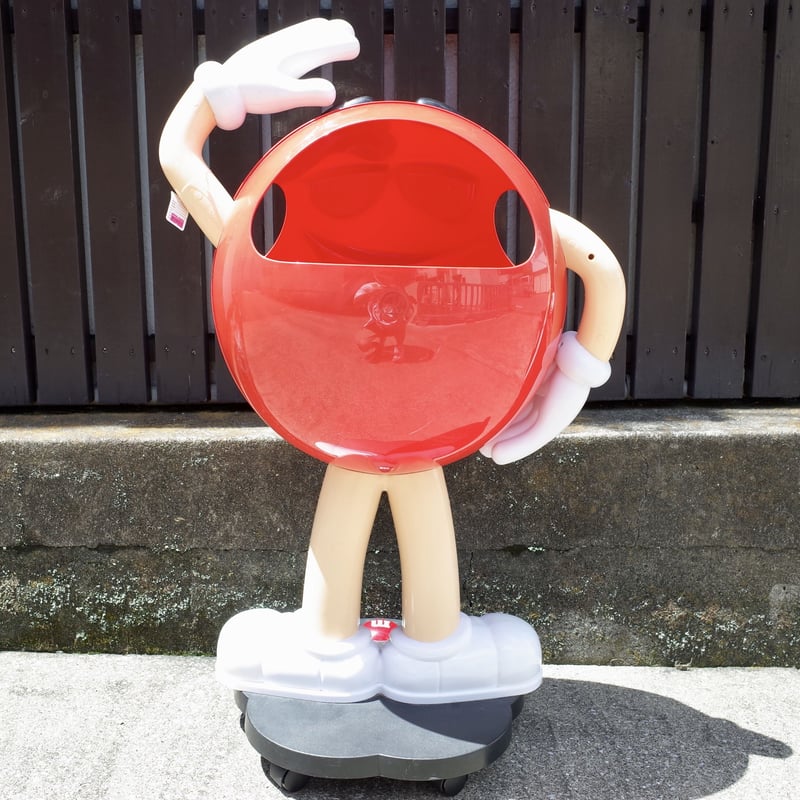 等身大 M&M's RED エムアンドエムズ レッド ストア ディスプレイ