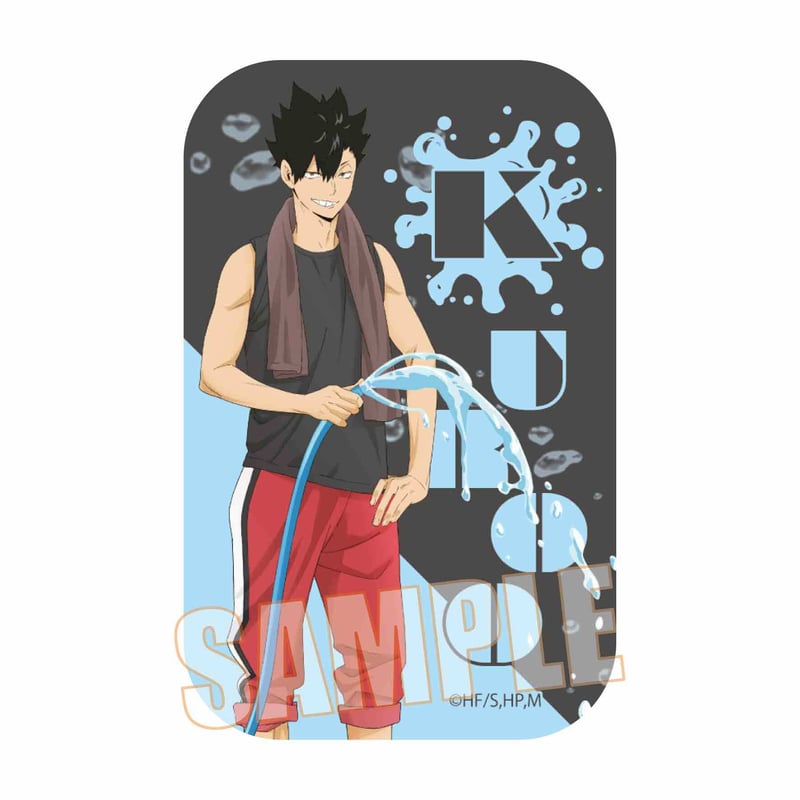 トレーディングスクエア缶バッジ ハイキュー!!/プール掃除ver. | ベル