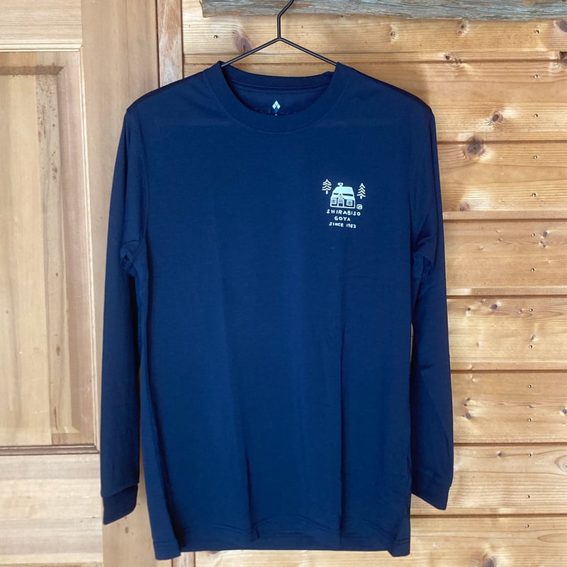 オリジナルTシャツ（長袖） ネイビー | しらびそ小屋 online shop