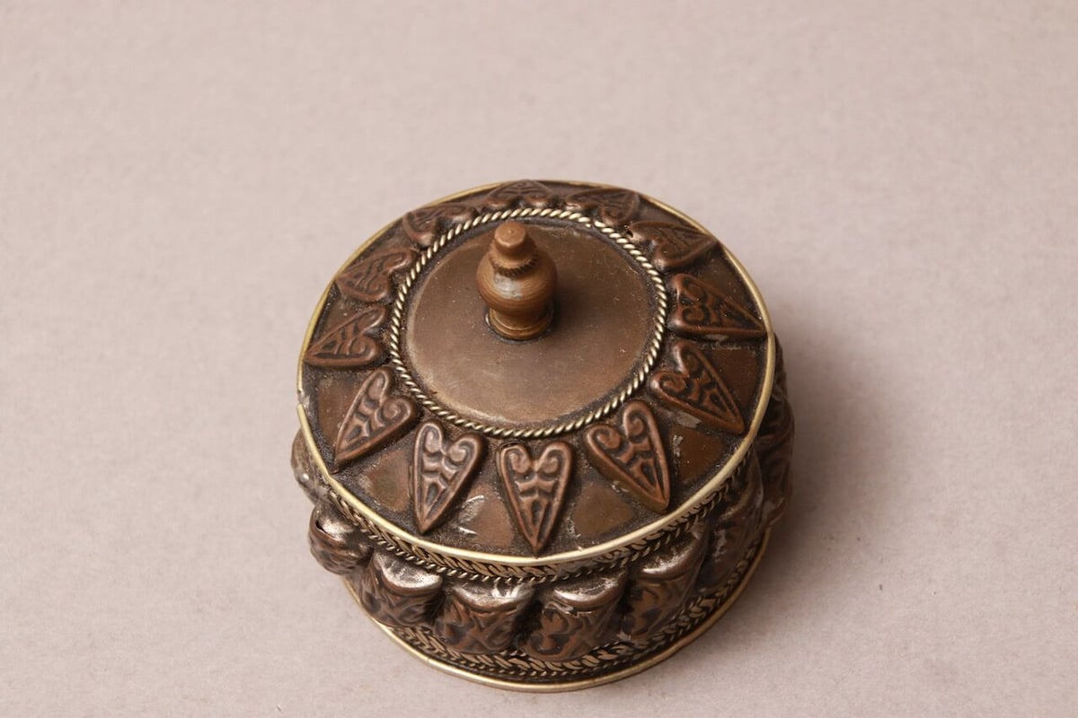 アンティーク/真鍮/香炉/ジュエリーボックス /ブラス/アクセサリー