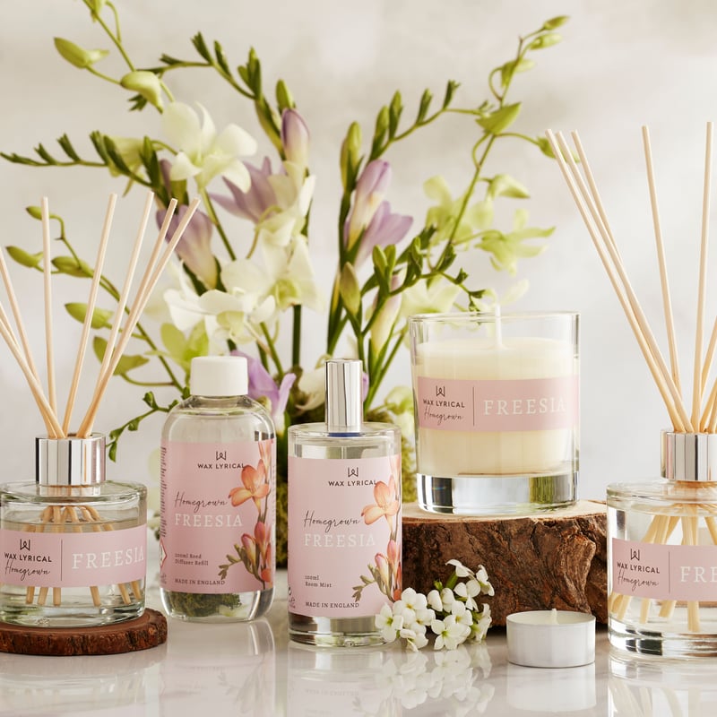 Homegrown】WLHG0205 グラス入りキャンドル/フリージア | Euro-Jap