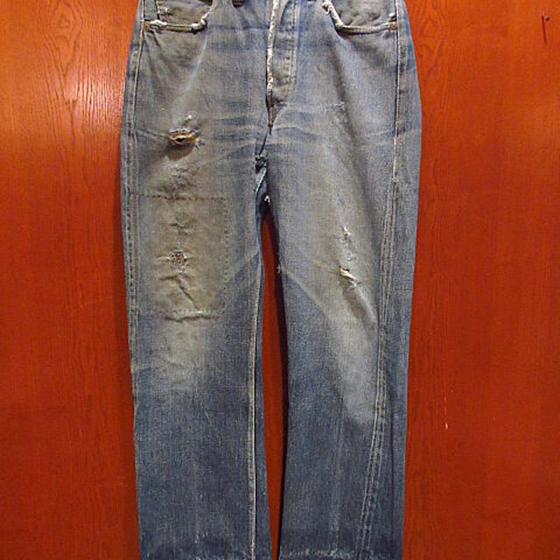 ビンテージ40's50's○Levi's 501XX片面タブ47モデルW83cm○210222
