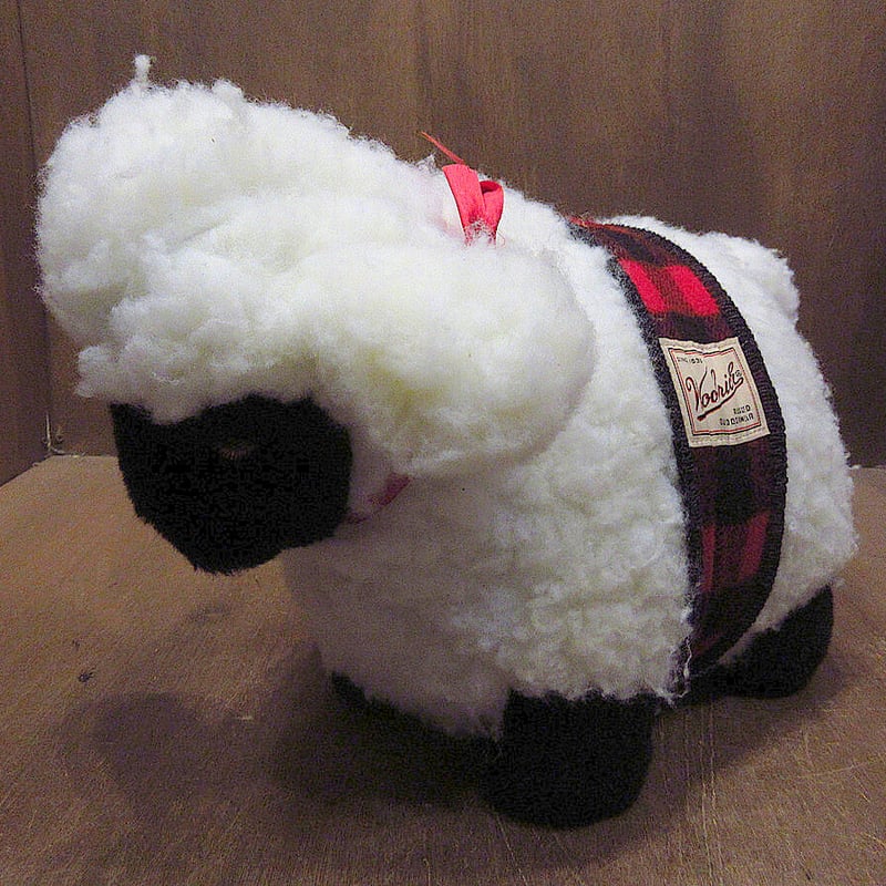 ビンテージ○Woolrichシープドール○211213i3-doll ウールリッチ店舗用