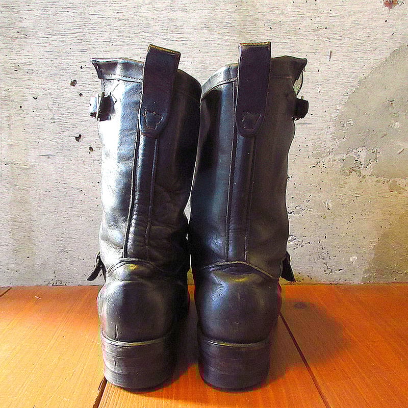 ビンテージ90's2000's○CHIPPEWAエンジニアブーツ黒size 7 1/2 E○2