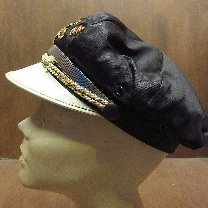 ビンテージ50's○HARLEY-DAVIDSONモーターサイクルキャップ7 1/8○2107