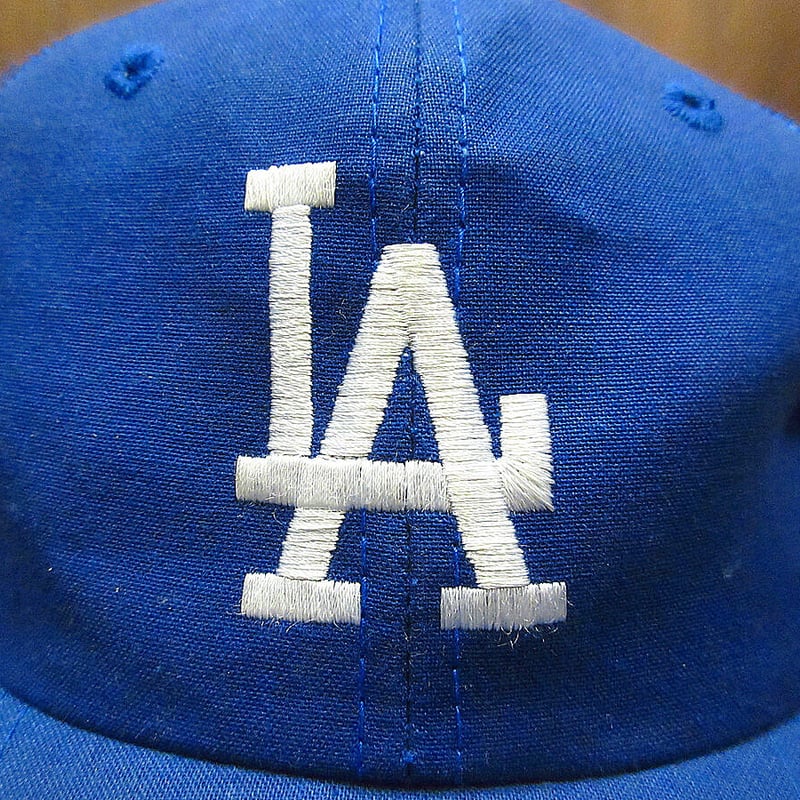 ビンテージ80's90's○ロサンゼルス・ドジャーススナップバックメッシュ