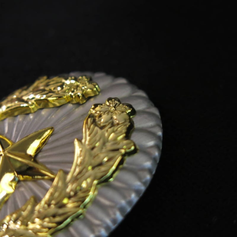 戦前 日本陸軍佐官隊長章 野戦指揮官 左官バッジ / バッチ 戦前 日本