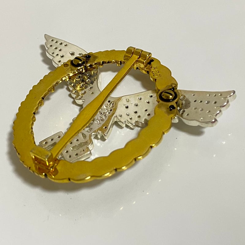 WW2 ナチスドイツ軍 黄金ダイヤモンド・パイロット偵察員章 欧州製最