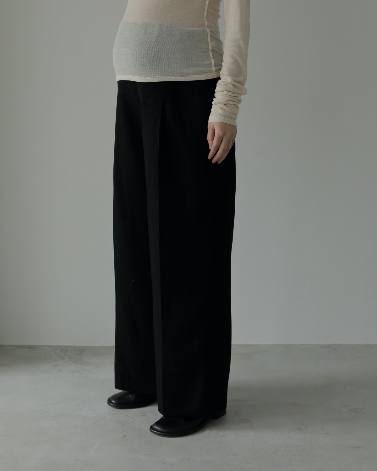 anuke】Reha.Tuck Wide Pants(マタニティ) | Selectshop