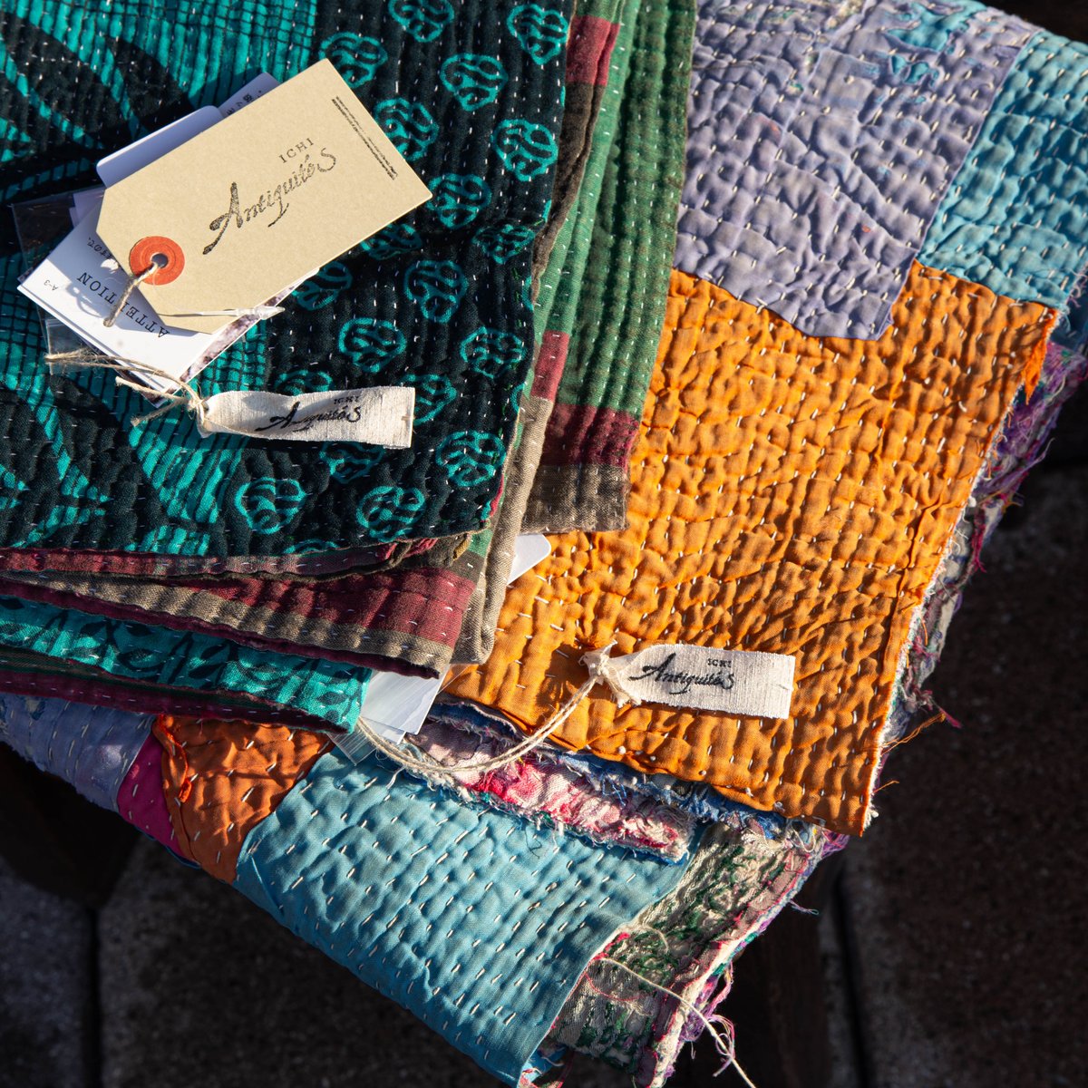 Antiquites（アンティークス）1100305 ビンテージラリーキルト ラグ