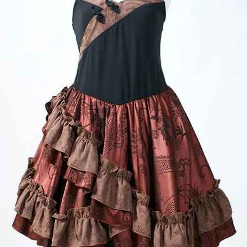 QutieFrash/キューティーフラッシュ】チャイナキャミワンピ【9778-OP