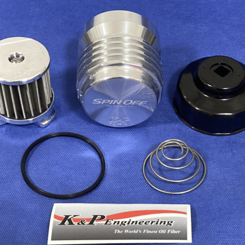 E9サイズ】【S9サイズ】 SPINOFF×K&P静電気除去オイルフィルター