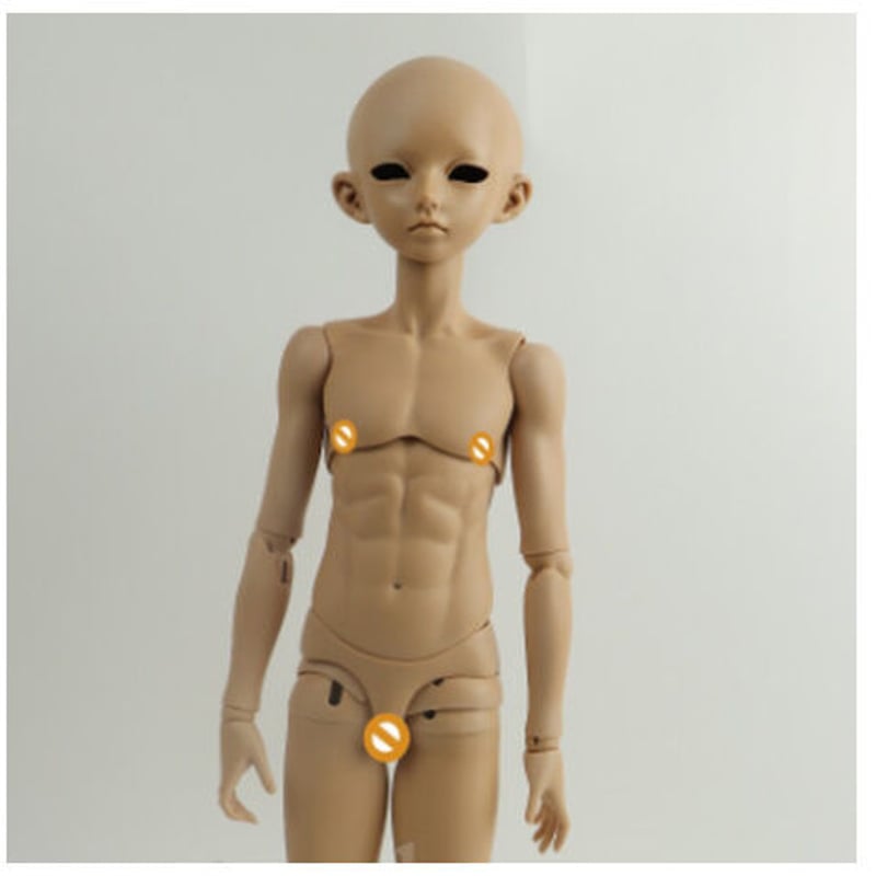 球体関節人形 美少年 イケメン 1/4 本体＋眼球＋メイクアップ済み BJD