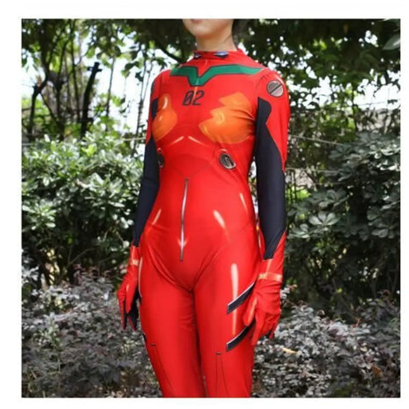 惣流アスカラングレー コスプレ 衣装 プラグスーツ S～XXXL