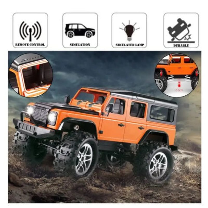 1/14 ラジコンカー 2色 オフロード ランドローバーディフェンダー