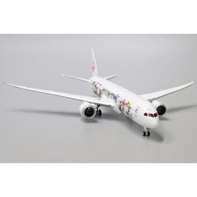非売品・新商品情報】1/400 B787-9 JAL ハワイ「嵐ジェット」JA873J |