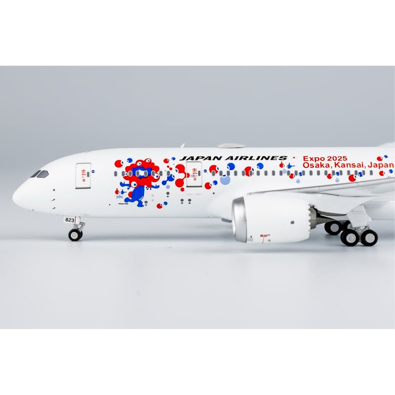 非売品・新商品情報】1/400 787-8 JAL「ミャクミャクJET 2号機」 JA82