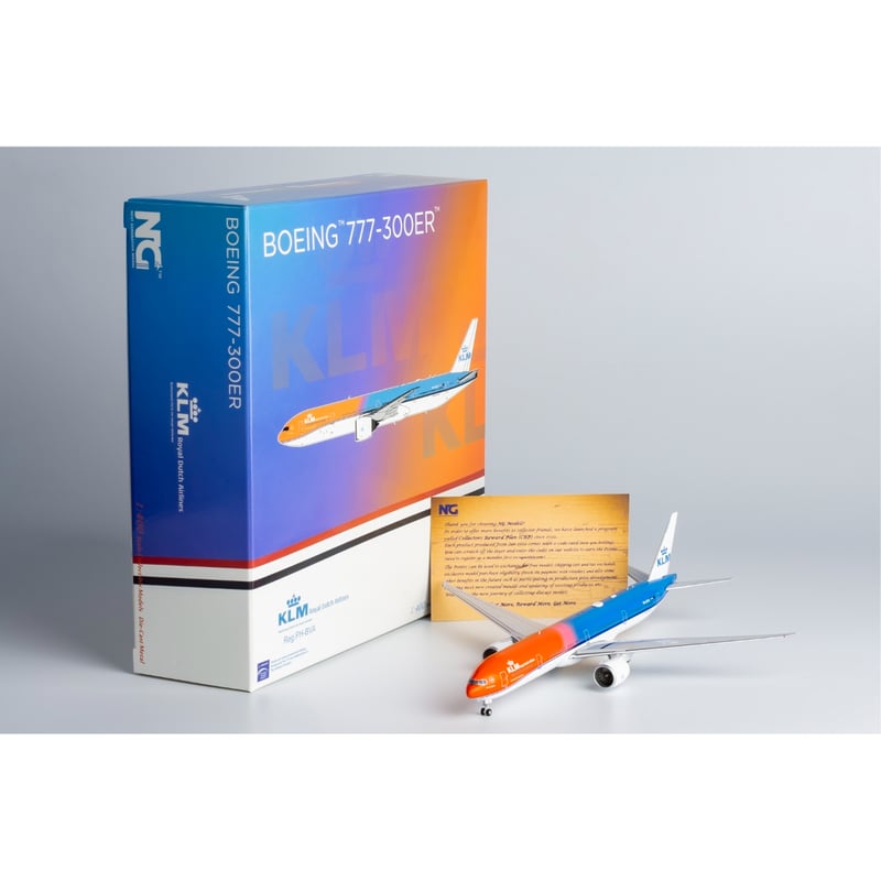 1/400 777-300ER KLMオランダ航空「オレンジ・プライド特別塗装機」