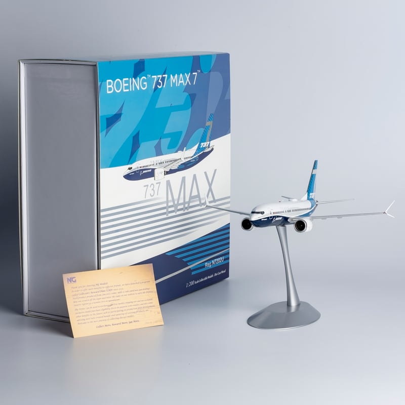 お取り寄せ商品】1/200 737 MAX 7 ボーイング社ハウスカラー N72