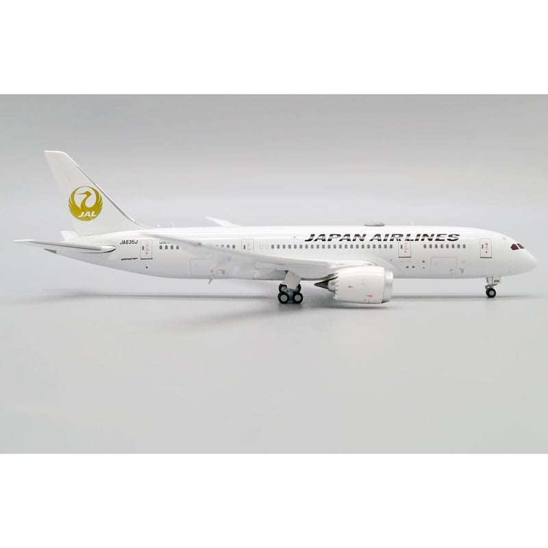 非売品・新商品情報】1/400 787-8 JAL[金の鶴丸ロゴ] JA835J