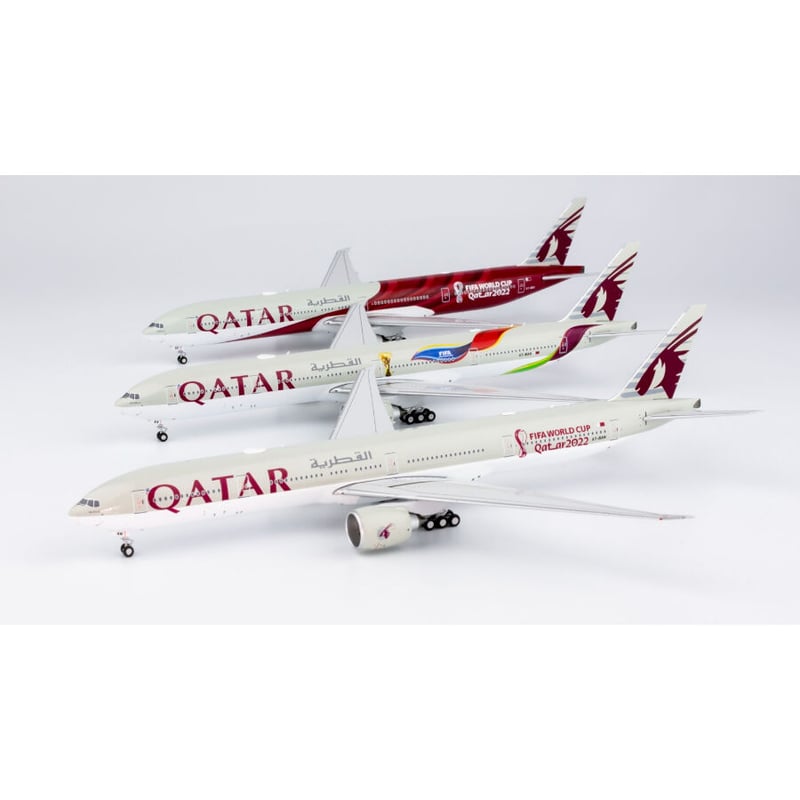 お取り寄せ商品】1/400 777-300ER カタール航空[ワールドカップ・カター
