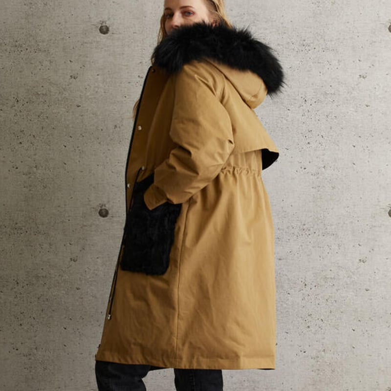 Spoomキラキララメリアルファーダウンコート SP223028 | prologueikeb