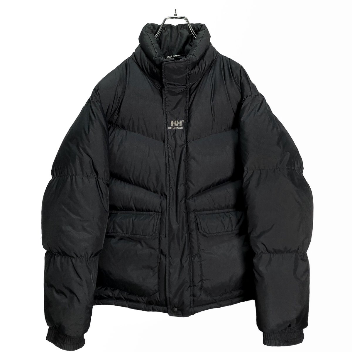 90s HELLY HANSEN Logo embroidered down jacket | 無無