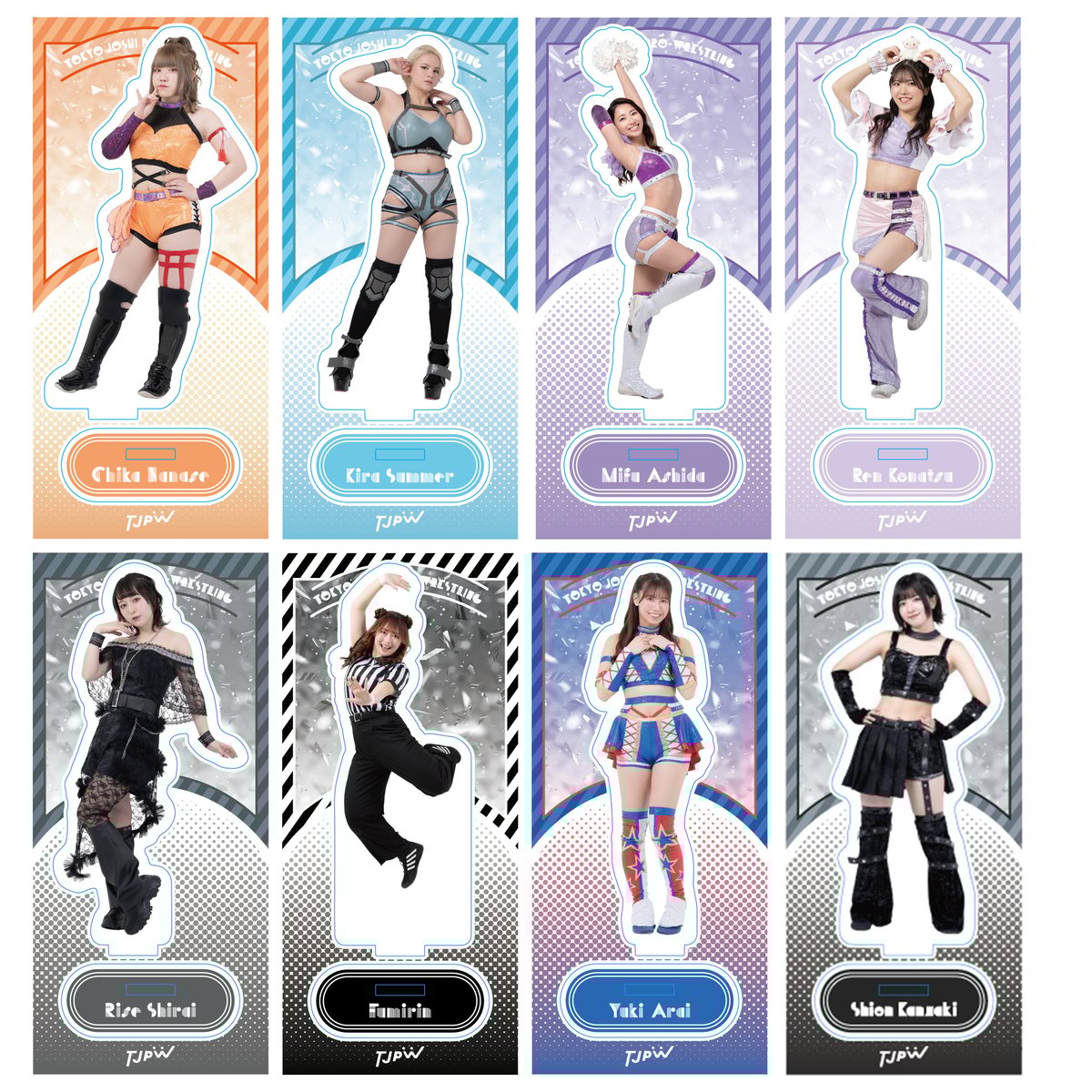 再受注販売】TJPW アクリルスタンド'26 | 東京女子プロレス ONLINE STORE