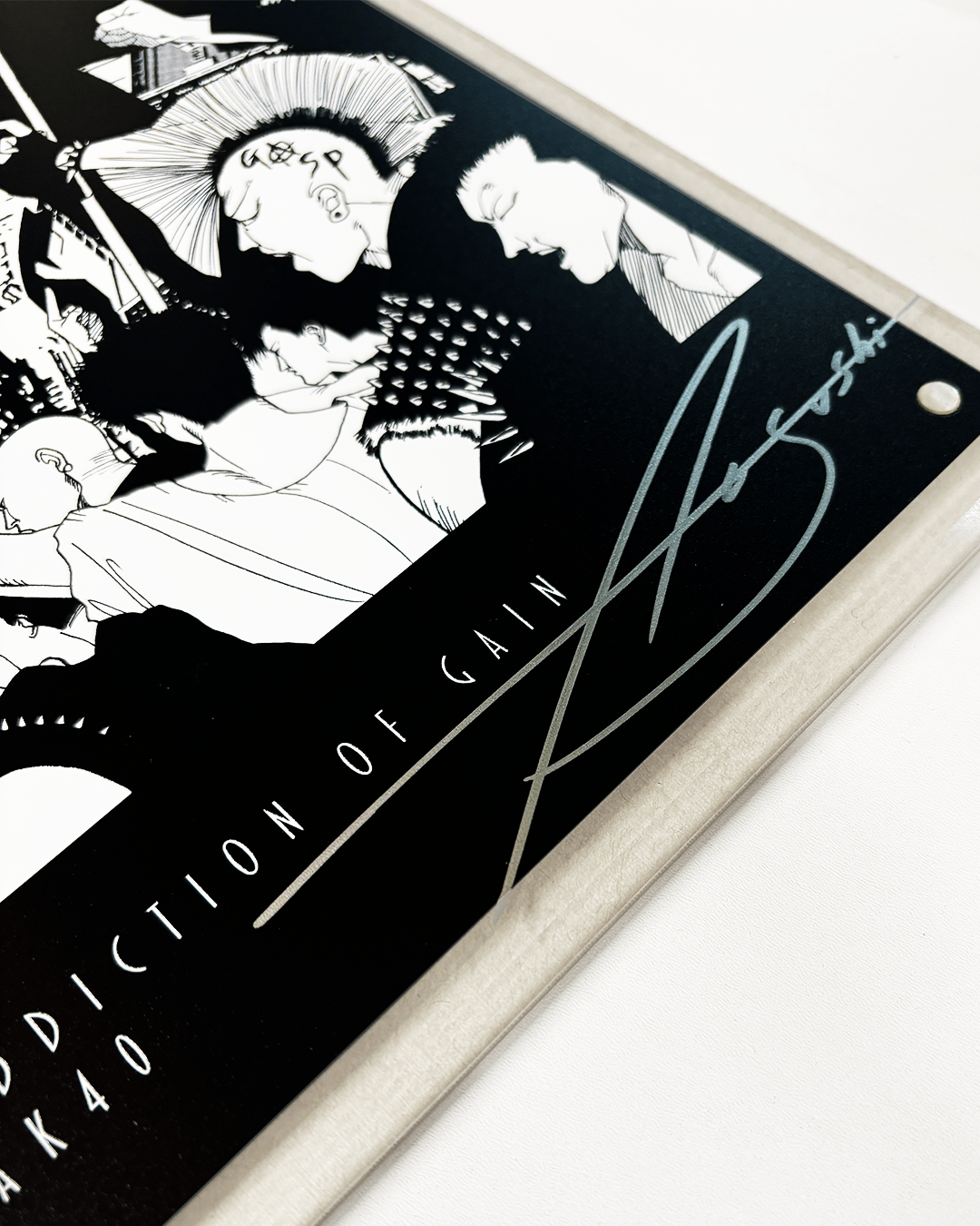 直筆サイン入】ADDICTION OF GAIN / AK40「ARTEXTURE PANE