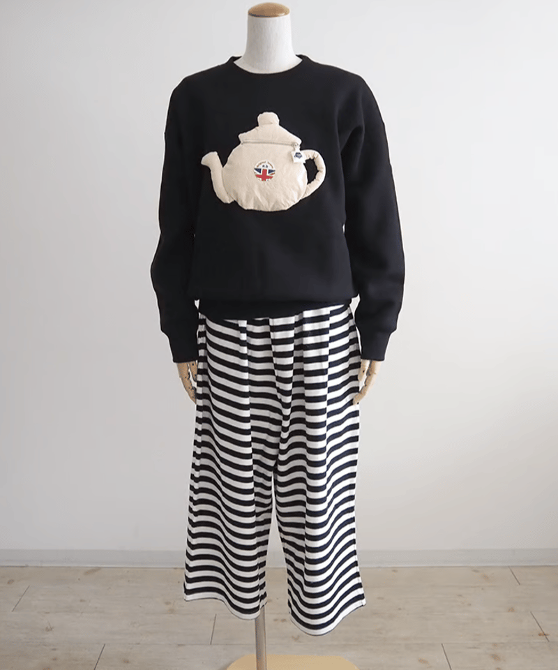 ティーポットポーチスウェットシャツ/R&D.M.co- | DONOVAN