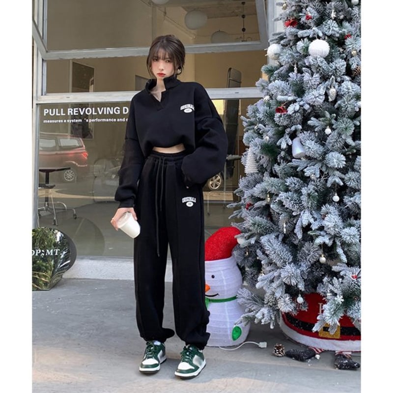 セットアップ】スウェット トレーナー セットアップ 韓国 set up