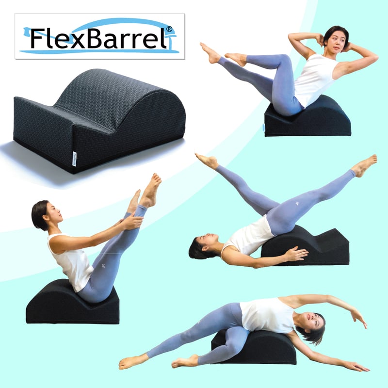 フレックスバレル®くじら型 （ブラック） | サンテプラス公式ショップ