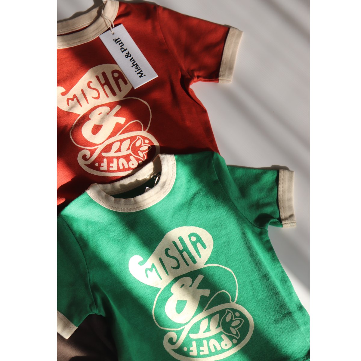 Misha&Puff Groovy Paisley Ringer Tee/Claystone