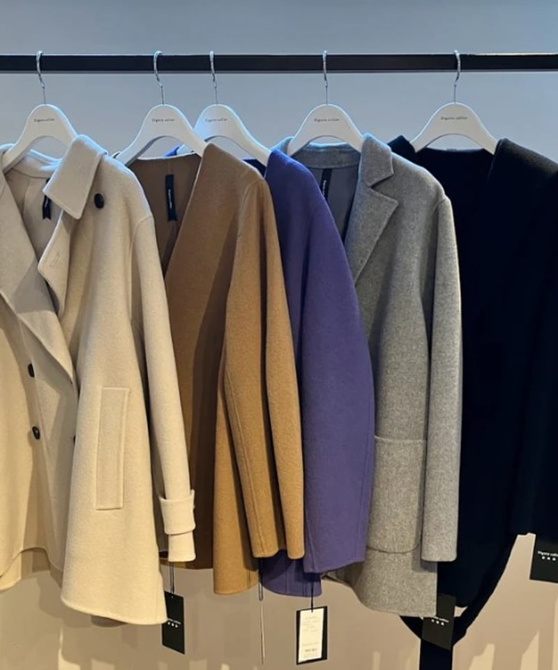 Dignite collier ディニテコリエ ダブルフェイスPコート 80243201 送料