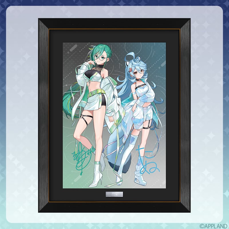 数量限定 星々の共鳴】シリアルナンバー付き A3キャラファイングラフ