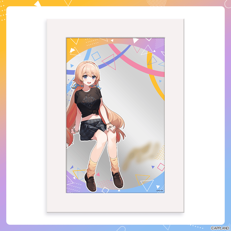 はんぱない文化祭2025】直筆サイン付きアクリルミラープレート【数量