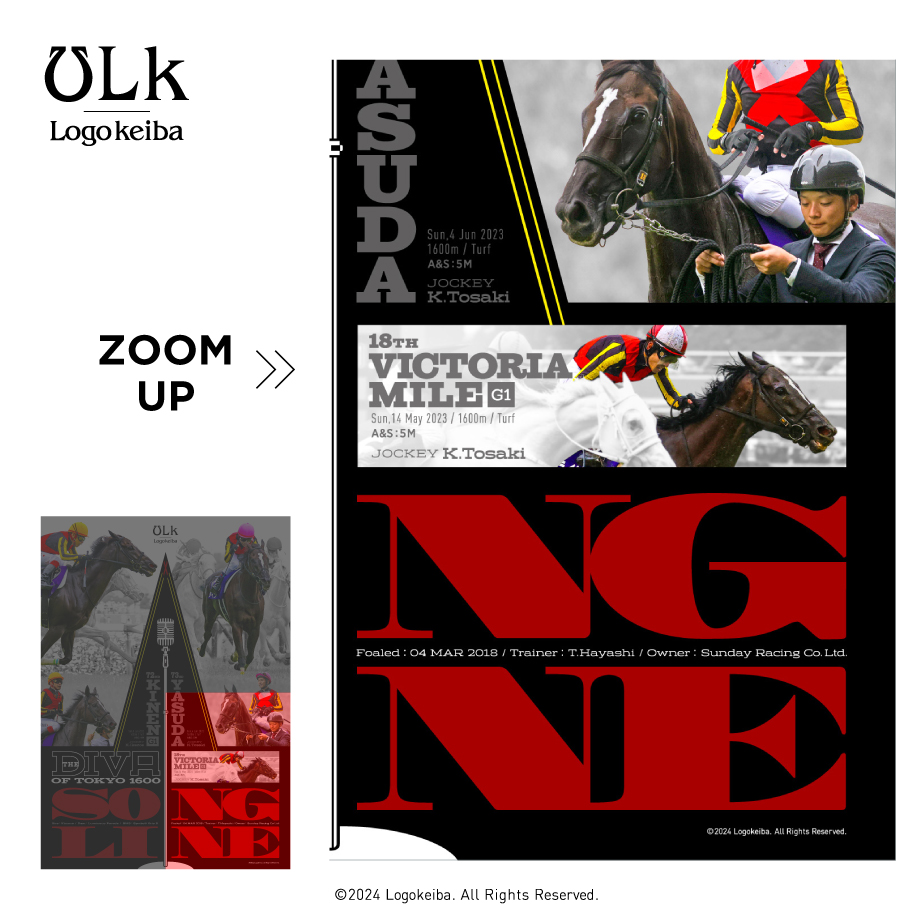 タイトルホルダー 引退記念グッズ B2 ポスター タイトルホルダー 引退