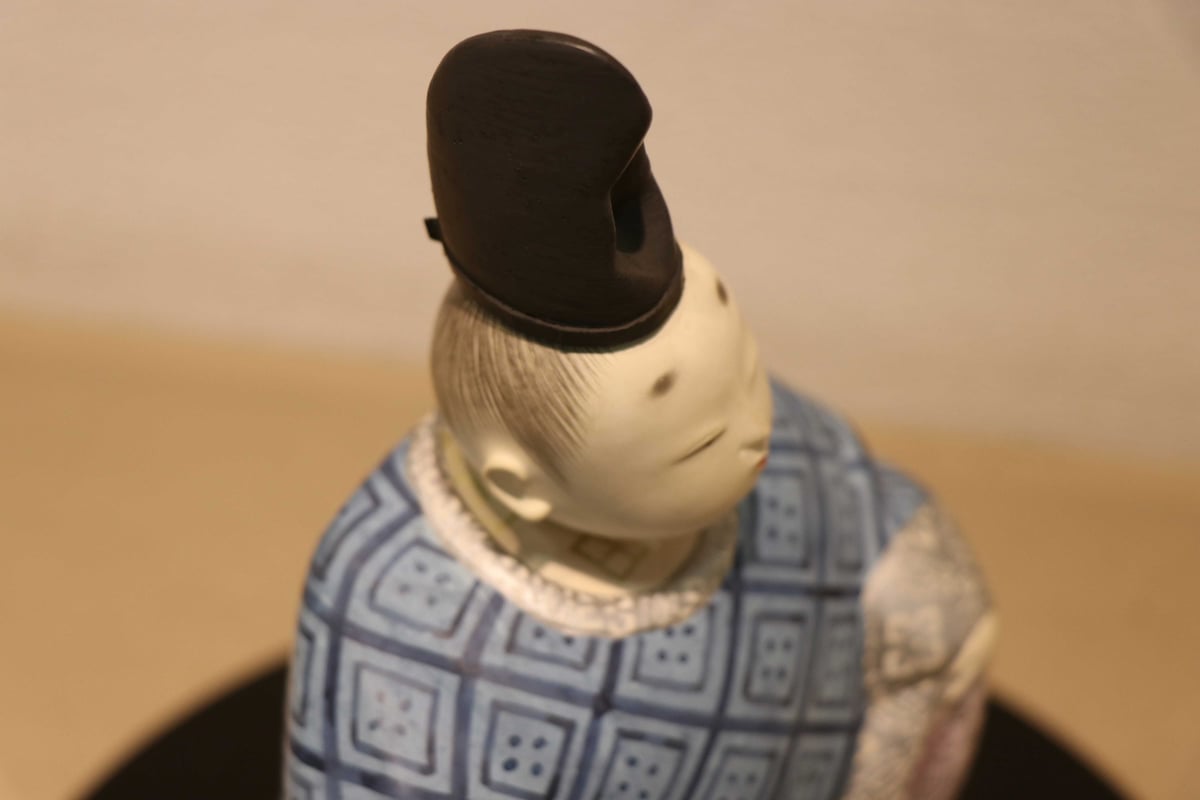 月」 岡本玉水 共箱. | 林人形工房 ネットショップ｜長野県松本市