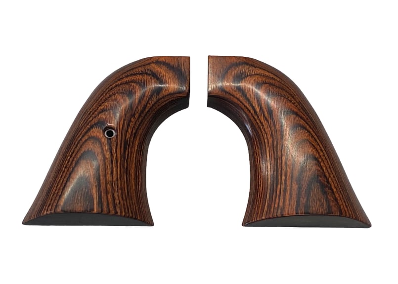 ウッドグリップ｜東京マルイ（エアコキ）SAA.45｜スムーズ/ブラウン