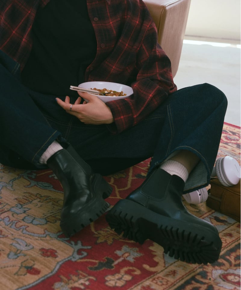 SIDE GORE BOOTS / 2color | JISTORY